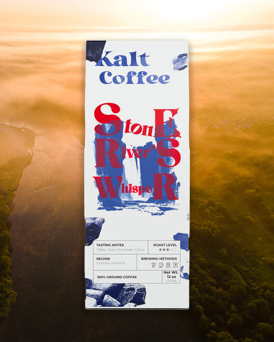 Stone river's whisper (Toffee, dark chocolate, citrus-Medium Roast)